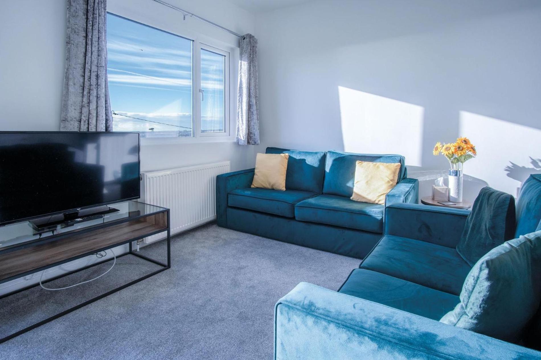 The Penthouse - 1 Bedroom Apartment - Ocean Breeze Port-Eynon Dış mekan fotoğraf